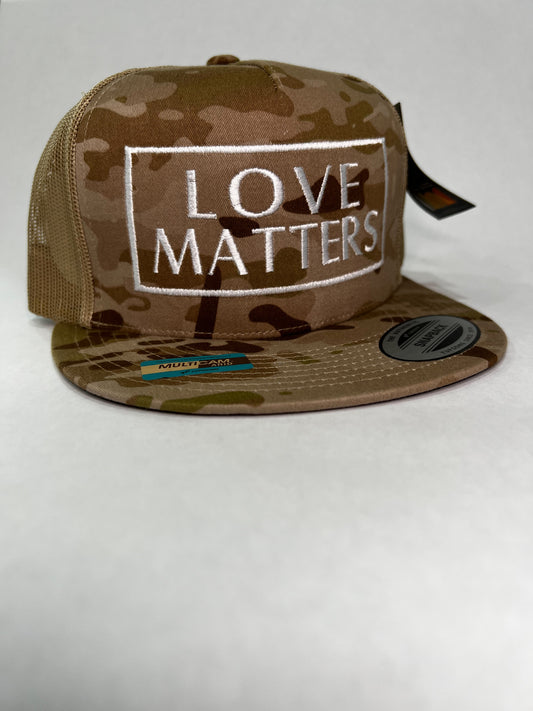 Love Matters Trucker hat - Camo